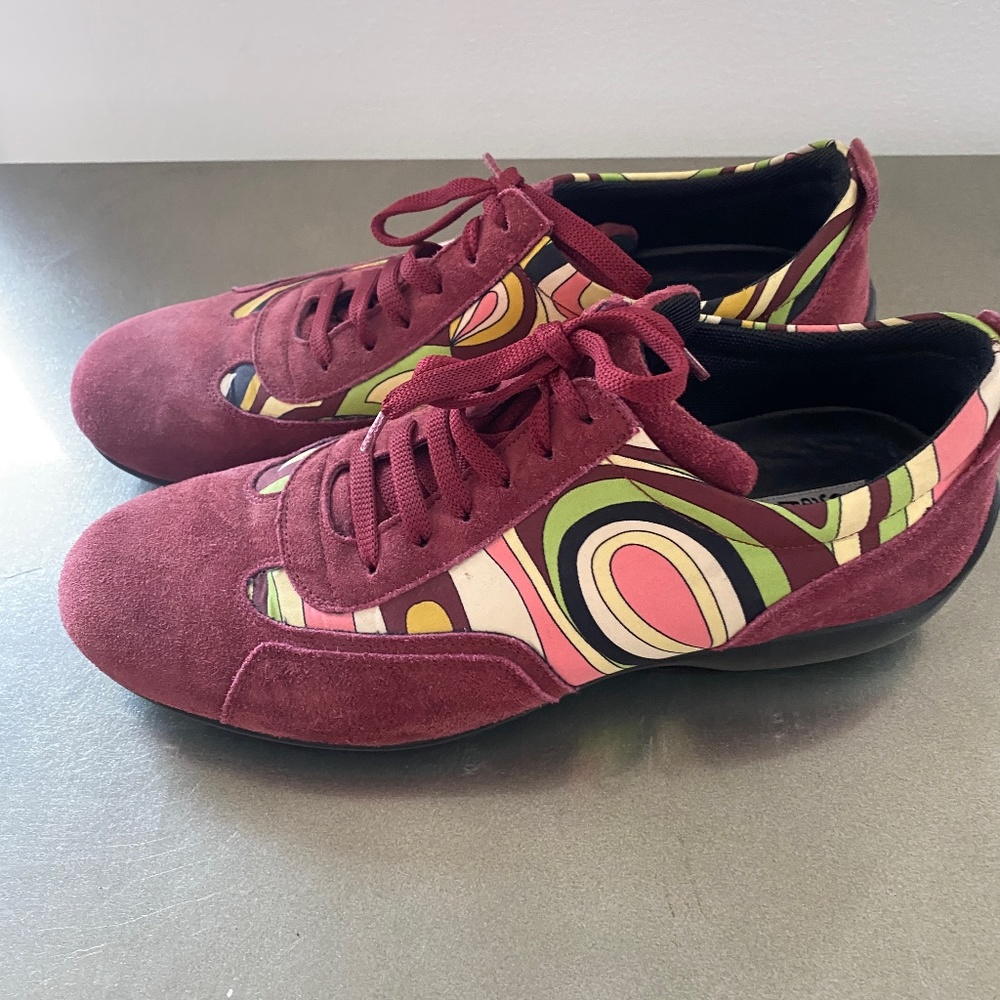 Emilio Pucci Tennis Shoes~Size 40
